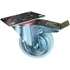 Колесо для тележки поворотное с тормозом 100 мм (1047574) купить в интернет-магазине товаров для офиса и дома ТопГрад с доставкой