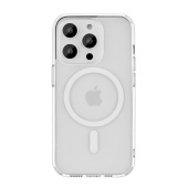 Чехол-накладка uBear Real Mag Case для Apple iPhone 14 Pro прозрачный (CS168TT61PRL-I22M)
