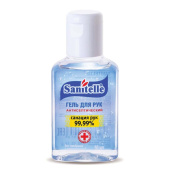 Гель для рук антисептический Sanitelle с витамином Е 50 мл