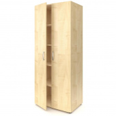 Шкаф для одежды МДО двухстворчатый комбинированный (клен, 800х520х1950 мм)