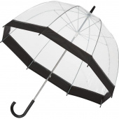 Зонт-трость Эврика механический прозрачный (91668)