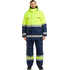 Костюм сигнальный зимний с полукомбинезоном Брайт синий/желтый с СОП  (размер 56-58, рост 170-176)