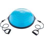 Полусфера Bosu Starfit GB-502 синяя (с эспандерами и насосом)