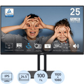 Монитор 24.5'' MSI Pro MP251P черный (9S6-3PC29M-033)