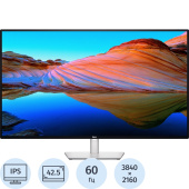 Монитор 42.5" Dell U4323QE чёрный/серебристый