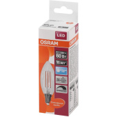 Лампа светодиодная Osram 5 Вт Е14 (В, 4000 К, 520 Лм, 220 В, 4058075230385)