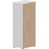 Шкаф для одежды Strike OMHD860BLOW (дуб светлый/белый, 800х600х1950 мм)