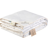 Одеяло евро Prime Prive Cashmere 200x220 см стёганое с кантом белое