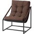 Кресло для отдыха Charli/Чарли 24901 коричневое (ткань)