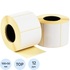 Термоэтикетки 100х50 мм ТОП 40 мм диаметр втулки (12 рулонов по 1000  этикеток)