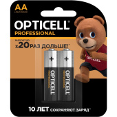 Батарейка AA пальчиковая Opticell Professional (2 штуки в упаковке)