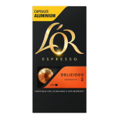 Кофе в капсулах для кофемашин L'or Delizioso Espresso (10 штук в упаковке) купить в интернет-магазине товаров для офиса и дома ТопГрад с доставкой