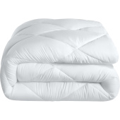 Одеяло евро Guten Morgen Soft 200x220 см стёганое без канта белое