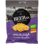 Перуанский кальмар BEERka филе соломка 70 г купить в интернет-магазине товаров для офиса и дома ТопГрад с доставкой