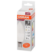 Лампа светодиодная Osram LED Value B свеча 7Вт E14 3000K 560Лм 220В 4058075578883