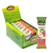 Батончик мюсли DiYes яблоко без сахара (36 штук по 25 г) купить в интернет-магазине товаров для офиса и дома ТопГрад с доставкой