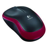 Мышь беспроводная Logitech M185 красная (910-002240/910-002633)