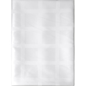 Скатерть на стол прямоугольная Luscan 145х180 см журавинка белая рис 1