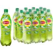 Чай холодный Lipton зеленый 1 л (12 штук в упаковке)