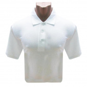 Рубашка Поло (190 г), короткий рукав, белый (XXL)