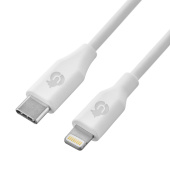 Кабель uBear Life USB Type-C - Lightning 60 Вт 1.2 метра (DC11WH12LF-CL)