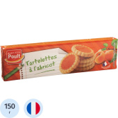 Печенье POULT тарталетки с абрикосом 150 г купить в интернет-магазине товаров для офиса и дома ТопГрад с доставкой