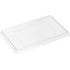 Крышка пластиковая DoEco Opsalad 207x127 мм плоская прозрачная (400 штук  в упаковке)