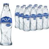 Вода питьевая Аква Минерале газированная 0.26 л купить в интернет-магазине товаров для офиса и дома ТопГрад с доставкой