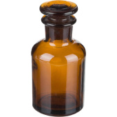 Склянка стеклянная с пробкой темная 60 мл купить в интернет-магазине товаров для офиса и дома ТопГрад с доставкой