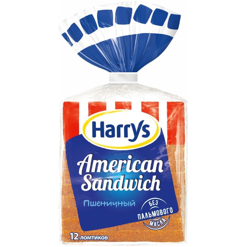 Хлеб Harry's пшеничный 470 г