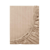 Простыня на резинке Волшебная ночь Coffee cream 180x200 см поплин 105  г/кв.м разноцветная