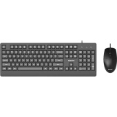 Комплект проводной клавиатура и мышь Philips SPT6247B/60