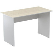Стол прямой Easy Standard (дуб светлый/серый, 1200х600х740 мм)
