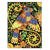 Картина по номерам Попугай для малышей