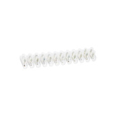 Клемма Navigator NTB-UPE-S12-5/WH 12-проводная (10 штук в упаковке)