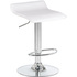Стул барный Dobrin Tommy белый/хромированный (искусственная кожа/металл)