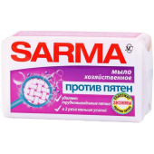 Мыло хозяйственное Sarma Против пятен 140 г