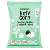 Попкорн Holy Corn сметана/зелень/черный перец 20 г купить в интернет-магазине товаров для офиса и дома ТопГрад с доставкой