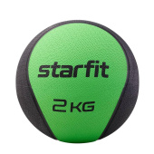 Медбол Starfit GB-702 2 кг зеленый (высокая плотность)