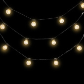 Гирлянда светодиодная Neon-Night Лофт линия теплый белый свет 20 светодиодов (5 м)
