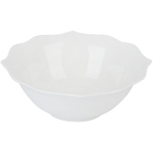 Салатник фарфоровый Nouvelle Home Belle 24 см 1400 мл белый (2 штуки в  упаковке)