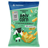 Снеки кукурузные Holy Corn со вкусом сметаны и зелени 50 г купить в интернет-магазине товаров для офиса и дома ТопГрад с доставкой
