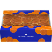 Вафли Деловой Стандарт Голландские со сгущенным молоком 1.16 кг купить в интернет-магазине товаров для офиса и дома ТопГрад с доставкой