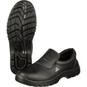 Полуботинки рабочие летние Luscan ПУ из микрофибры с металлическим  подноском черные размер 43