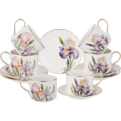 Набор чайный Lefard Irises на 6 персон фарфор (12 предметов) Набор чайный Lefard Irises на 6 персон фарфор (12 предметов)