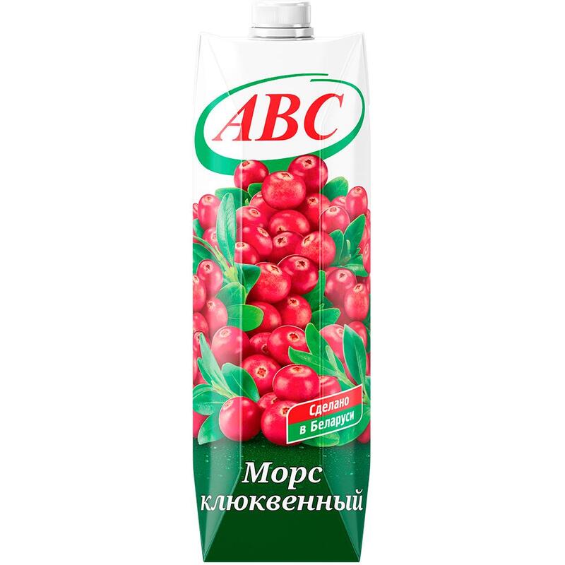 Морс АВС клюквенный 1 л