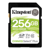 Карта памяти 256 Гб SDXC Kingston Canvas Select Plus UHS-I U3 V30 (SDS2/256Gb)