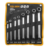 Набор ключей накидных Tolsen 6-22 мм 8 предметов (TT15895)