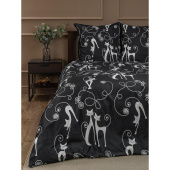 Постельное белье Amore Mio Cats 93073 (2-спальное, микрофибра)