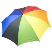 Зонт женский Эврика Радуга New полуавтомат разноцветный (97503)